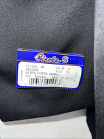 New Men’s Black Circle S Suit Coat 52L #CC1929 WW-59