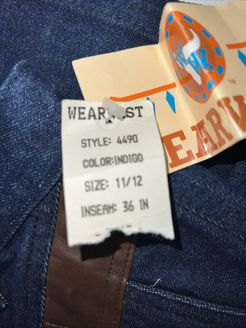 New Women’s Wearwest No Back Pockets Denim Jeans. 11/12x36 L-14
