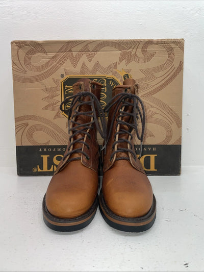 New Women’s Brown Lace Up Dan Post Boots. 59003 9 M. 15-108