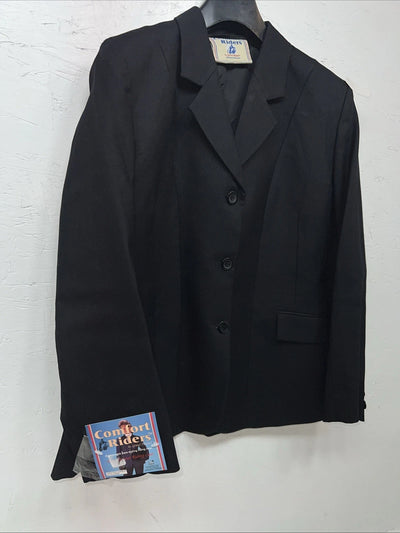 New Women’s Comfort Riders Blue Hunt Meister Riding Coat 12R JJ-604