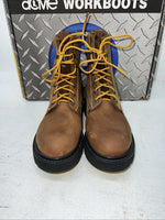 New Woman’s Brown Lace Up Acme Cowboy Boots. 8070 7 M. 18-42