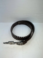 New Brown Genuine Leather Nocona Weaved M Belt #N3432144 JJ-23