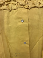 New Kids Karman Yellow Designed Long Sleeve Pearl Snap Size 10 YY-56