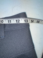 New Vintage Black Speckled Miller Polyester Pants #2624 3A-47
