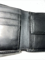 New Black Leather Men’s Wallet P-502
