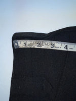 New Vintage Black Circle S Polyester Pants #CP4793 OO-100