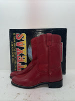  New Men’s Red Texas Brand Cowboy Boots. 8803 10.5 10 1/2 D. 8-42