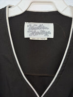 New Women’s Brown Western Heritage Western Show Vest 12 #54708 E-610