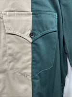New Men’s Cowboy Thread Multiple Color Button Up Long Sleeve Shirt Medium K-22