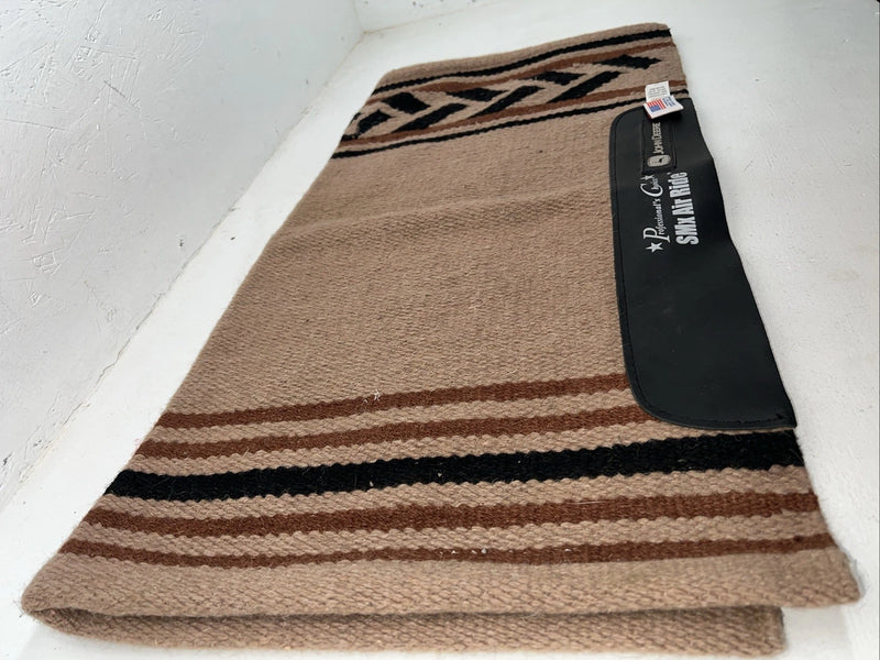 New Professionals Choice Brown SMx Air Ride Saddle Pad Blanket 32x34 Pad-32