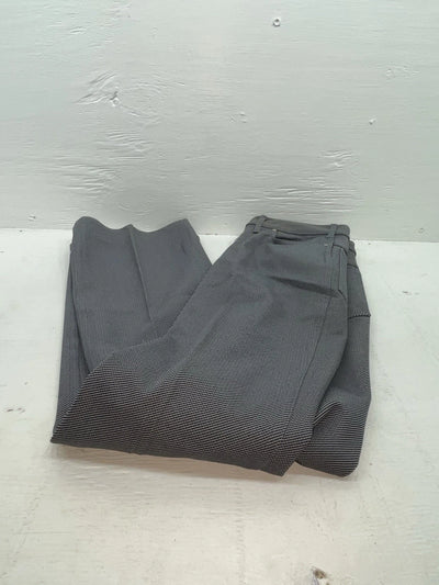 New Vintage Black Speckled Miller Polyester Pants #2624 VV-52