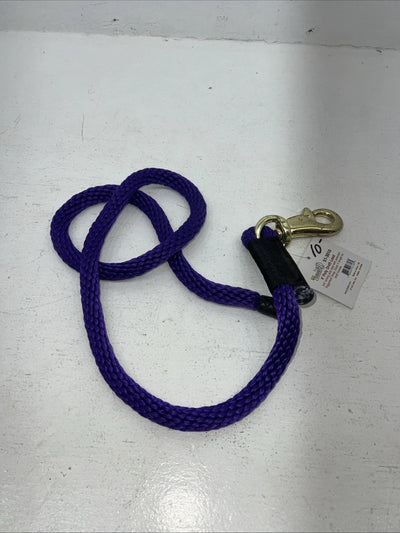 New Tough 1 Purple 4” Poly Draft Lead Rope #51-3010 M-511