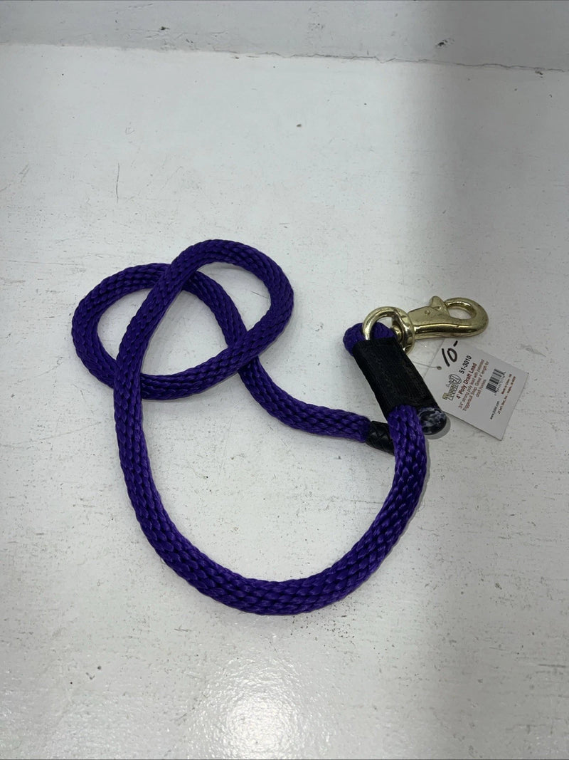 New Tough 1 Purple 4” Poly Draft Lead Rope #51-3010 M-511
