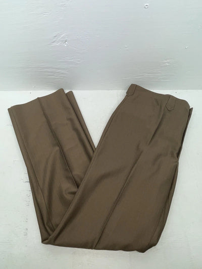 New Vintage Brown Circle S Polyester Pants #4SC442 NN-168