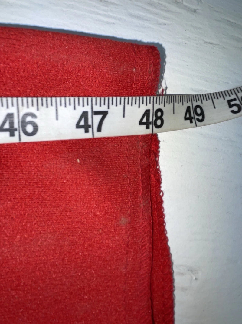 New Vintage Red Polyester Pants ZZ-65