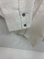 New Women’s Cumberland White Gem Long Sleeve Pearl Snap 2XL GG-43
