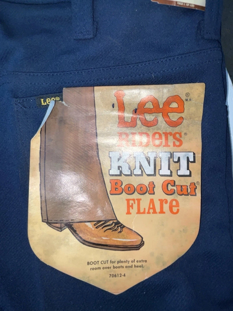 New Vintage Blue Lee Polyester Pants #2004041 OO-43