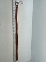 New Brown Genuine Leather Braided 38” Belt #20/4709 JJ-60