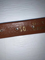 New Brown Genuine Leather Tex Tan Weaved 30” Belt #02/4564 JJ-121
