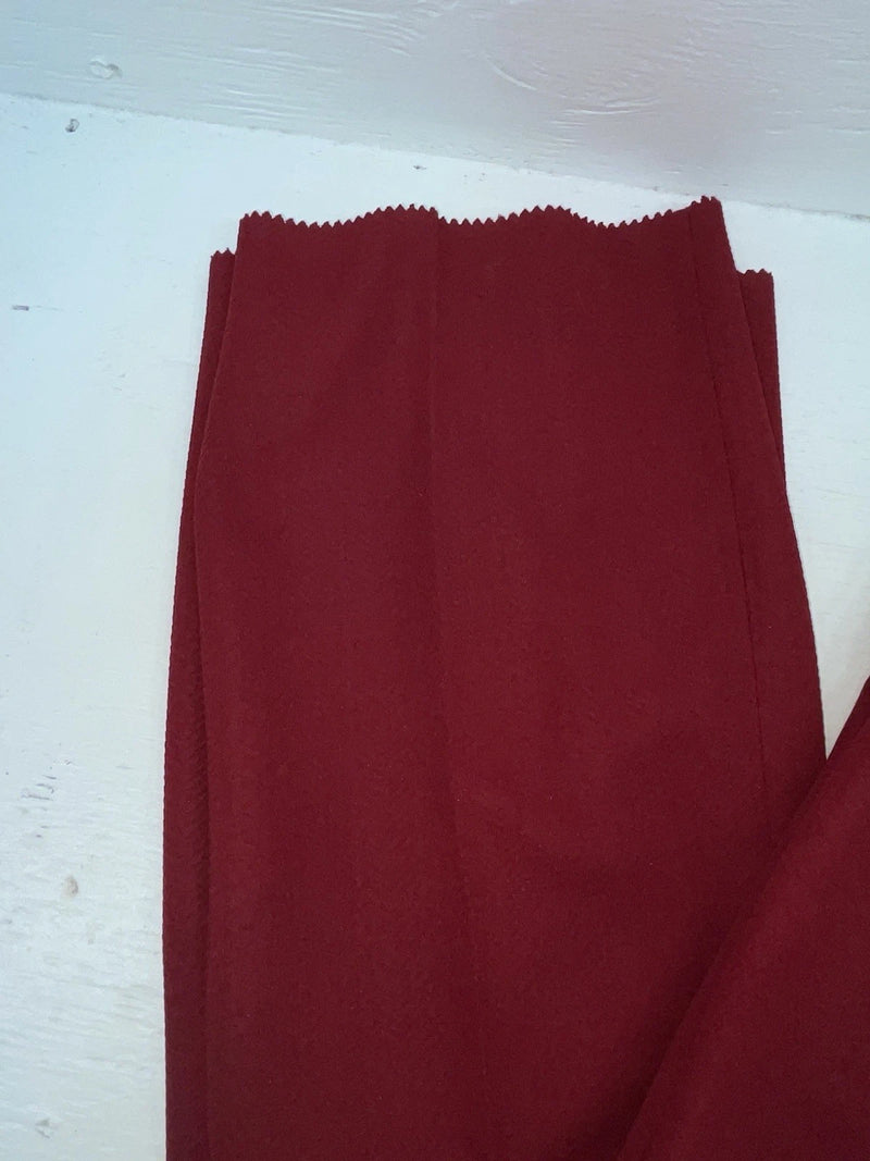 New Vintage Red Polyester Pants #2327 3A-78