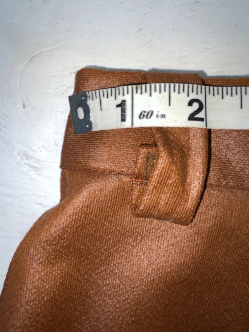 New Vintage Brown Western Heritage Polyester Pants #929 VV-95