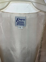 New Women’s Congress Classics Gold Western Show Vest Large E-602