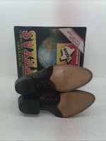 New Men’s Brown Texas Brand Cowboy Boots. M 631 6.5 6 1/2 D. 1-28