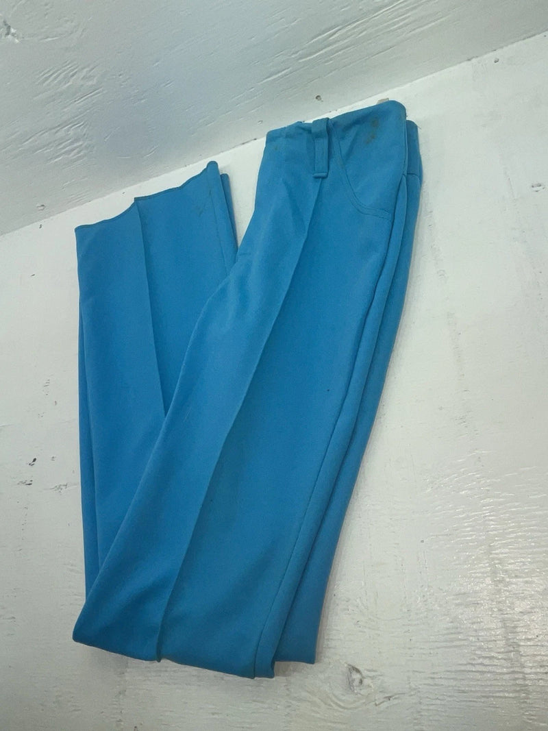 New Vintage Blue Prior Polyester Pants #2990 3A-21