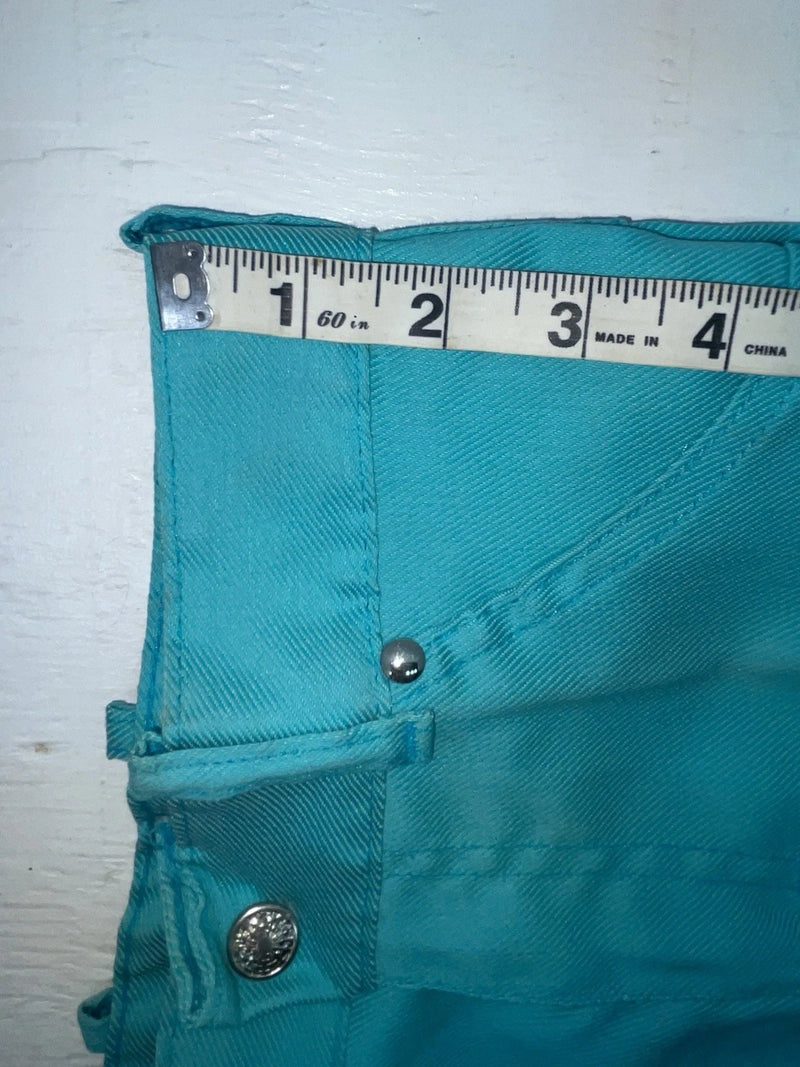 New Vintage Blue Karman Polyester Pants #43204 VV-83