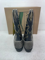 New Men’s Black Snake Skin Smoky Mountain Cowboy Boots. 16469 5.5 5 1/2. 2-78
