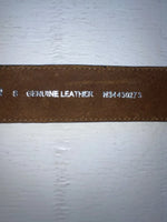 New Brown Genuine Leather Nocona Pink Patterned S Belt #N34430273 JJ-133