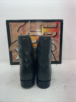 New Men’s Gray Lace Up Texas Brand Cowboy Boots. 8-97