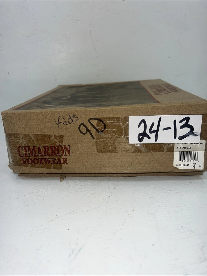 New Children’s Brown Cimarron Footwear Cowboy Boots. 9 D. 24-13