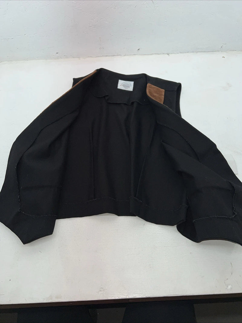 New Women’s Mooneather Black Vest XL #6117 WW-70