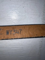New Red Genuine Leather Chambers Tooled 20” Belt #WY347 NN-52