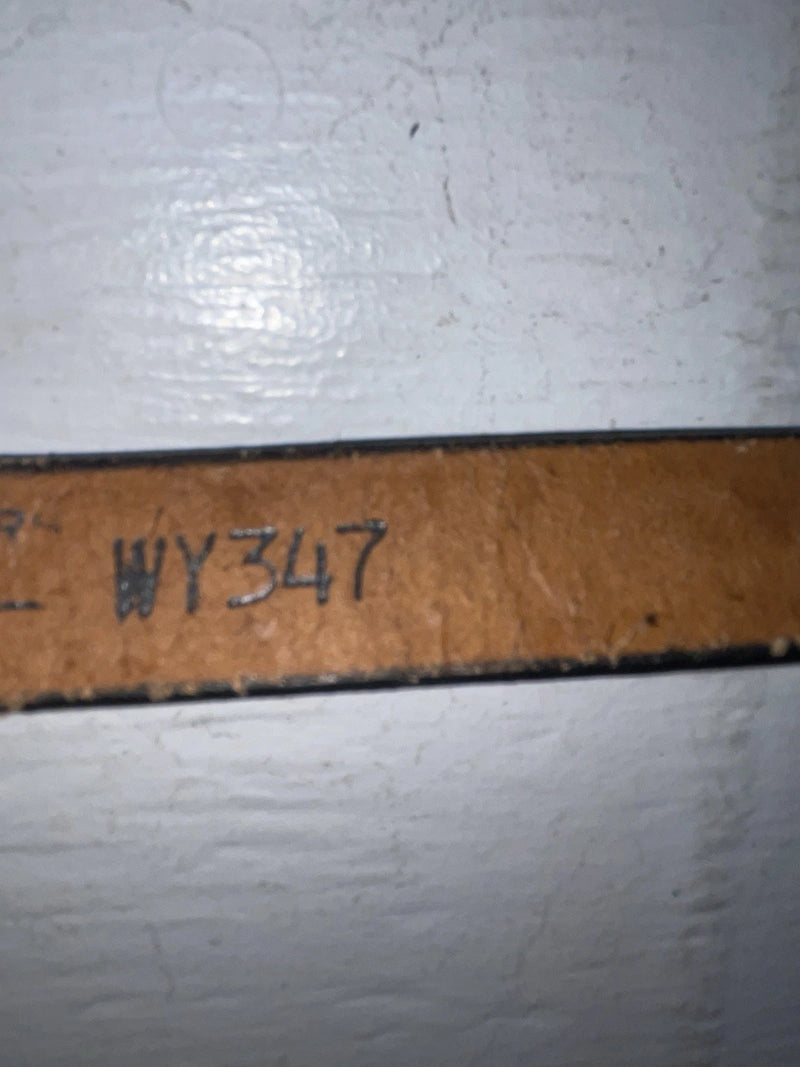 New Red Genuine Leather Chambers Tooled 20” Belt #WY347 NN-52