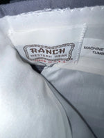 New Vintage Gray Ranch Polyester Pants #P1023 ZZ-10