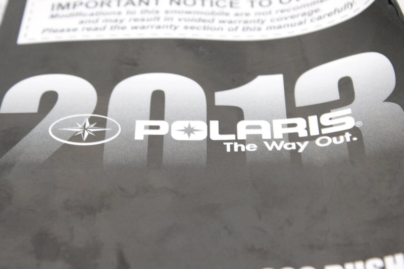 2013 Polaris 600 Rush Pro R Oem Owners Manual SP29