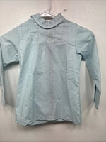 New Kids Blue Long Sleeve Half Zip Size 8 Shirt YY-12
