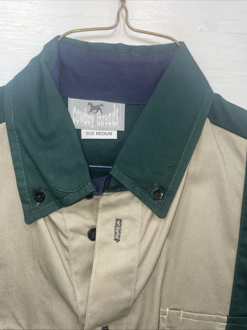 New Men’s Cowboy Threads Multiple Color Long Sleeve Button up Medium B-106