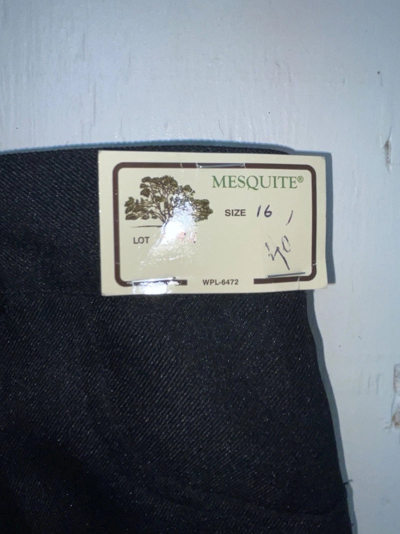 New Vintage Black Mesquite Polyester Pants #5911 VV-90