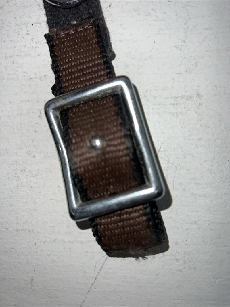 New Grey Nylon German Martingale 2” Y-16