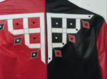 New Women’s Black Red 1849 Authentic Ranchwear Western Show Jacket Large UU-45