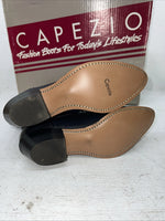 New Women’s Navy Fringe Capezio Cowboy Boots. L 692 7.5 7 1/2 M. 17-80
