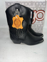New Children’s Black Dingo Cowboy Boots. 12 D. 24-126