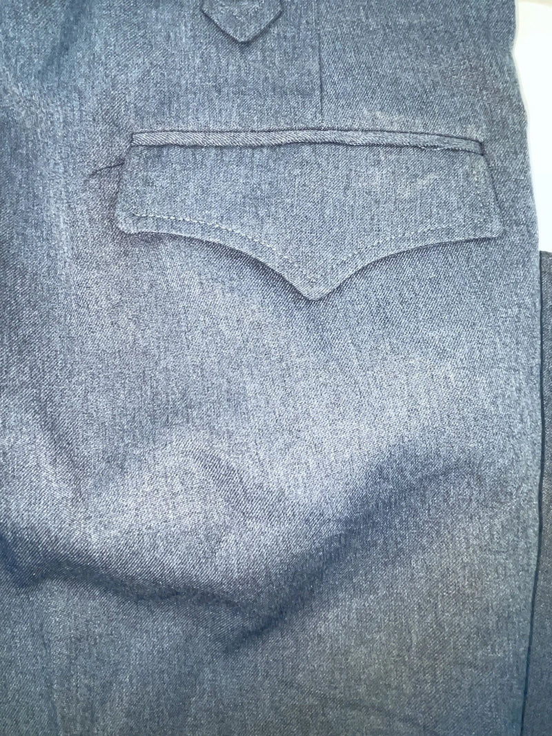 New Vintage Blue Circle S Polyester Pants #6811 XX-95
