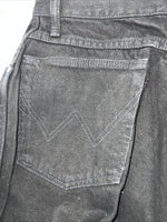 New Men’s Black Cowboy Cut Wrangler Relaxed Fit Denim Jeans. 15/16x34 I-9