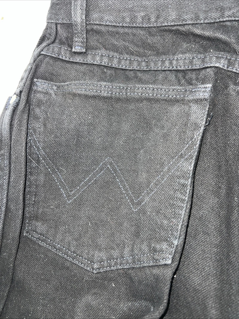New Men’s Black Cowboy Cut Wrangler Relaxed Fit Denim Jeans. 15/16x34 I-9