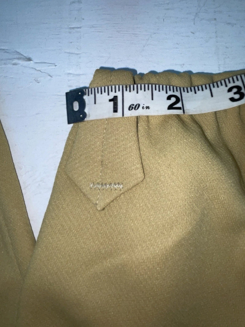 New Vintage Yellow Fenton Polyester Pants #310 XX-29