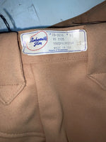 New Vintage Orange Panhandle Slim Polyester Pants #732216 3A-87